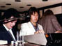 Eddie, Keith Emerson & Rick Wakeman in the background